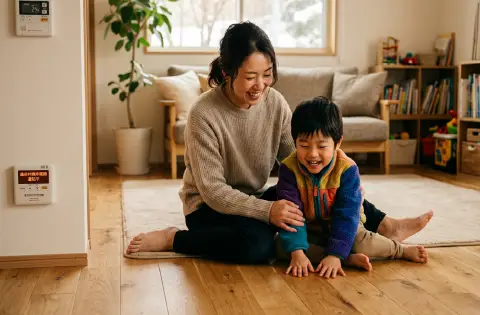 遠赤外線の心地よい暖かさ
